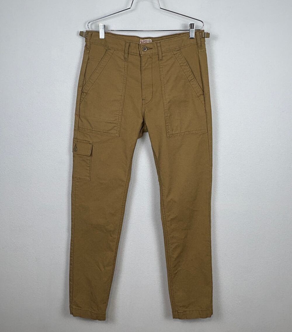 Levi's Levi Strauss & Co UTILITY PANTS Cargo Surplus Khaki Stretch Men's W32 L34